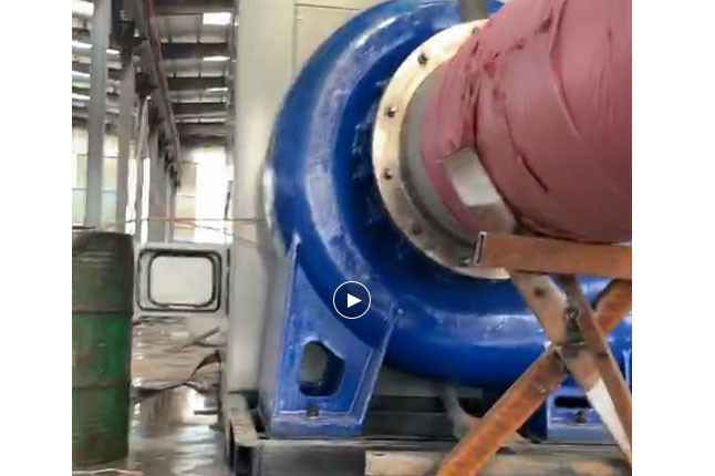 石家庄逸辉医疗设备租赁有限公司流量5100立方大型柴油机混流泵机组测试中